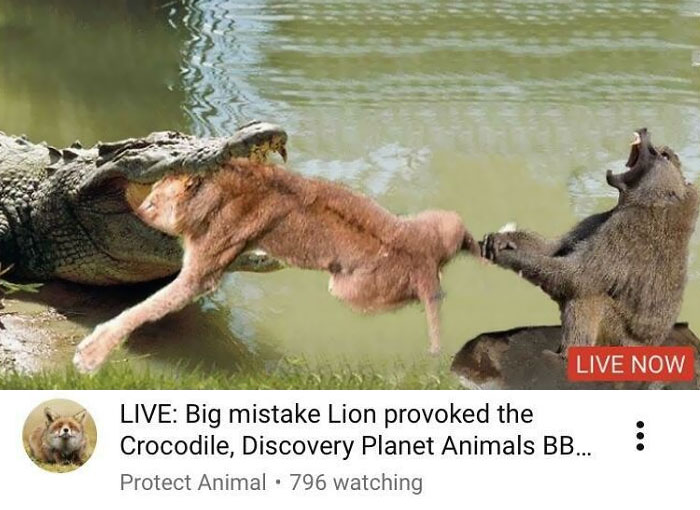 I Keep Seeing This Channel Pop Up On Youtube With These God Awful Photoshopped Thumbnails