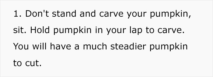 "Do's And Don'ts Of Pumpkin Carving" From This Grandma With Over 2.6M Followers