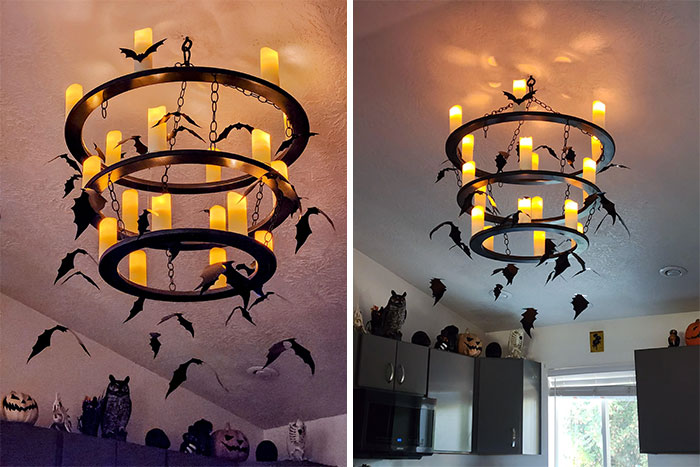 Halloween Chandelier