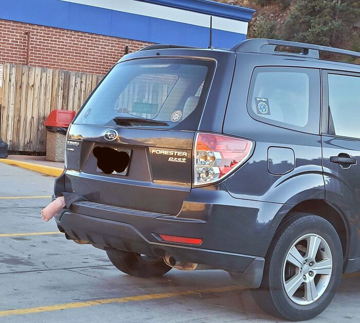 Thought This Was A Clever Halloween Decoration