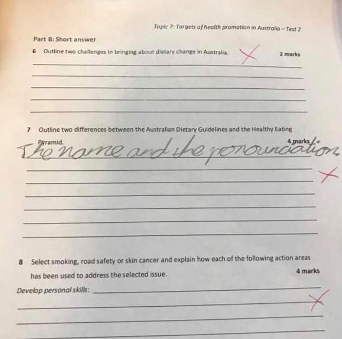 My Friend Recently Got His Health Exam Back