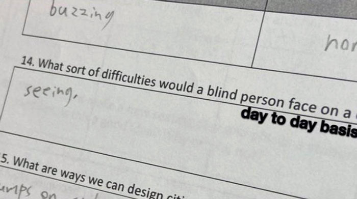 The Teacher Gave Me 200% For This