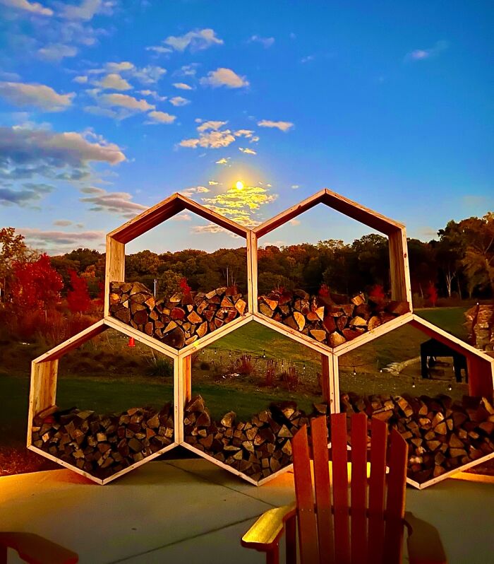 Big Bright Moons, Clear Skies & Wood For Keeping Warm