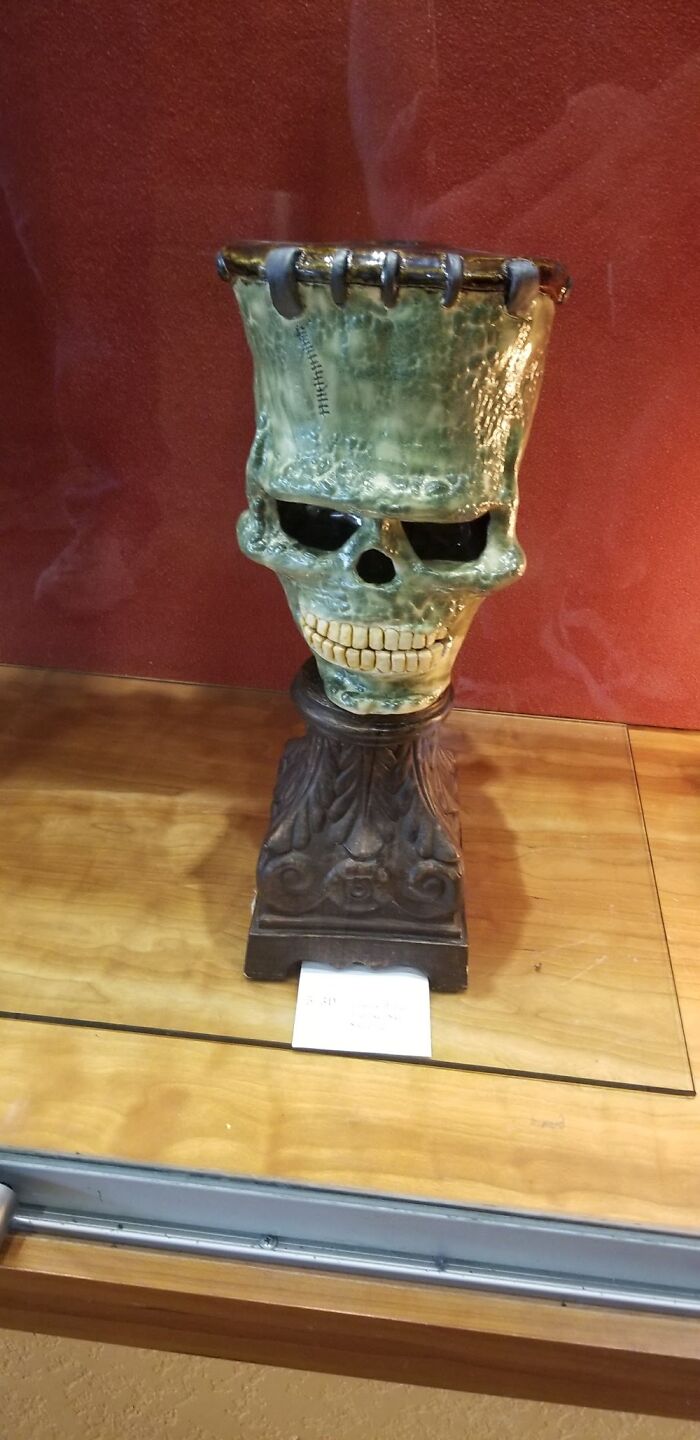 Frank. Won 1st Prize In Art Show. Ceramic