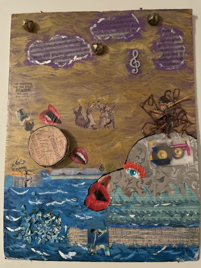 Collage: Make A Joyful Noise Unto The Lord!