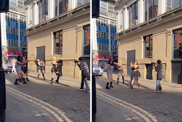 La persona que condujo ese coche era, en verdad, un santo. Ni siquiera tocó bocina