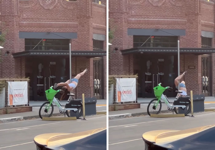 Gira a la izquierda en la calle de la stripper y verás que mi casa es la tercera a la izquierda