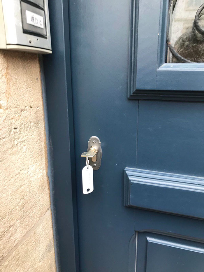 Here Is My Roommate’s Way To Store His Keys