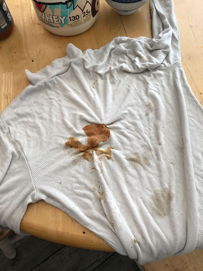 My Roommate Used My Favorite Turtleneck As A BBQ Rag Last Night