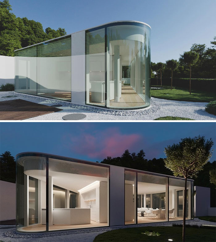 Minimalistic Lake House 