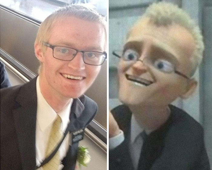 I'm Convinced My Brother Was The Model For The Agent From "Bolt" And You Can't Change My Mind!