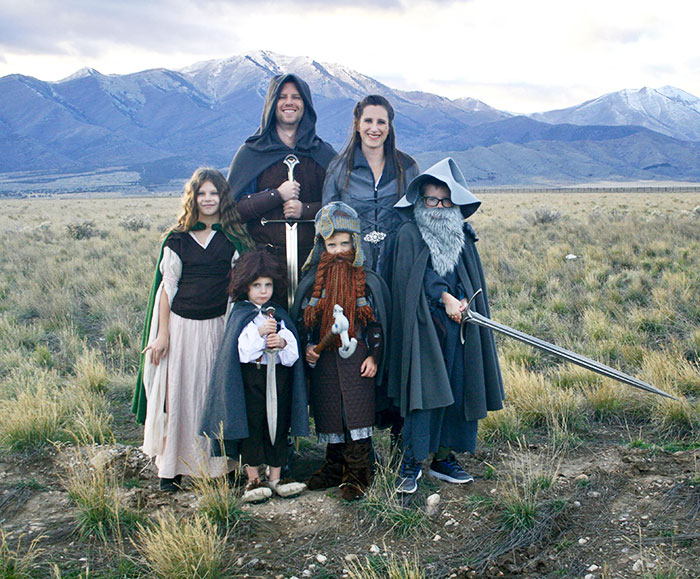 My Family's "The Lord Of The Rings" Halloween Costumes
