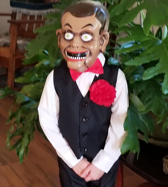 My Grandson's Halloween Costume From Last Year