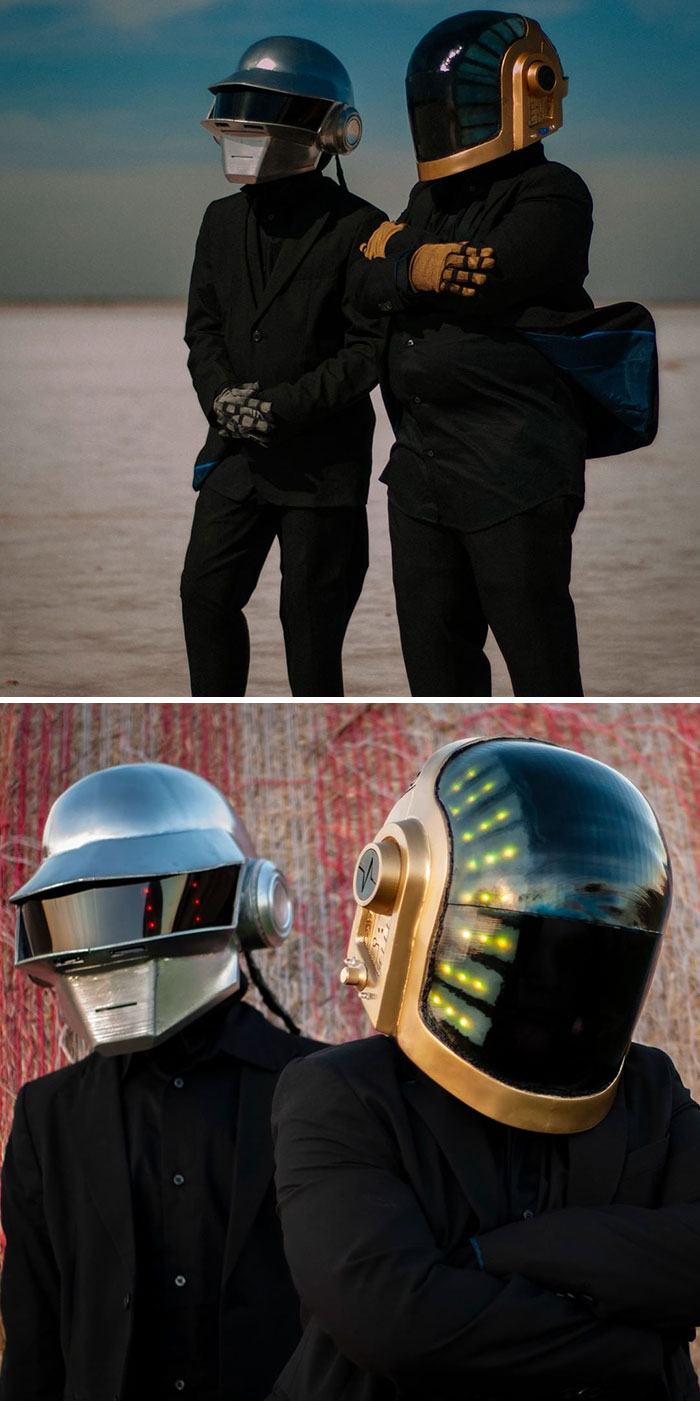 I Normally Don't Post Much Personal Stuff On Here, But I Had To Show Off The Helmets I Made For My Boys' Halloween This Year. Printed On My Trusty Ender 3s