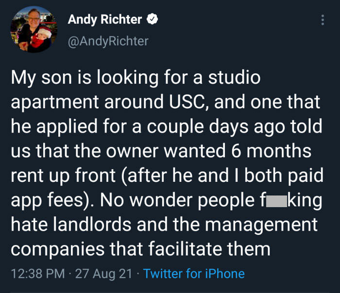 “You Gotta Look At It From The Landlord’s Point Of View"