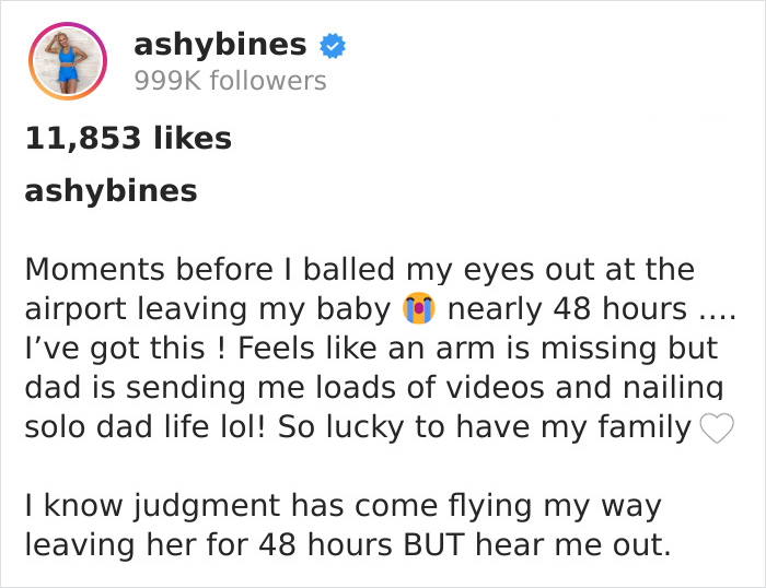 Mom Leaves Her New Baby For 48 Hours To Enjoy A Weekend Away, Hits Back After Getting Slammed For It