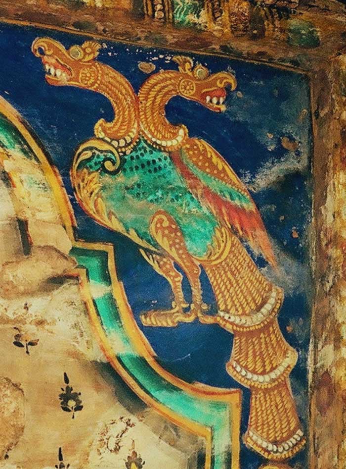 Painting of a Gandabherunda 