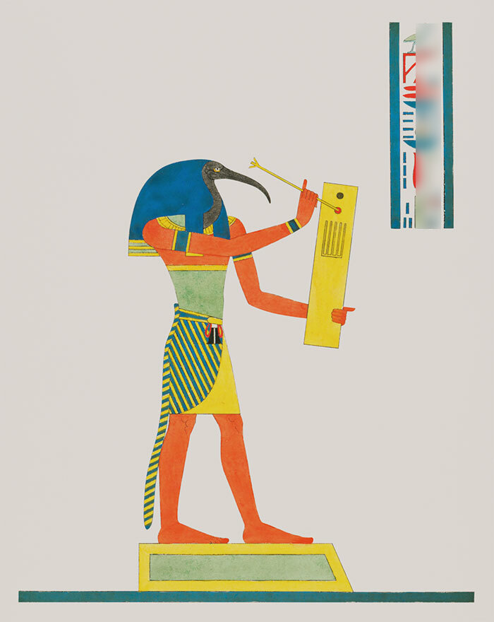 Painting of Thoth