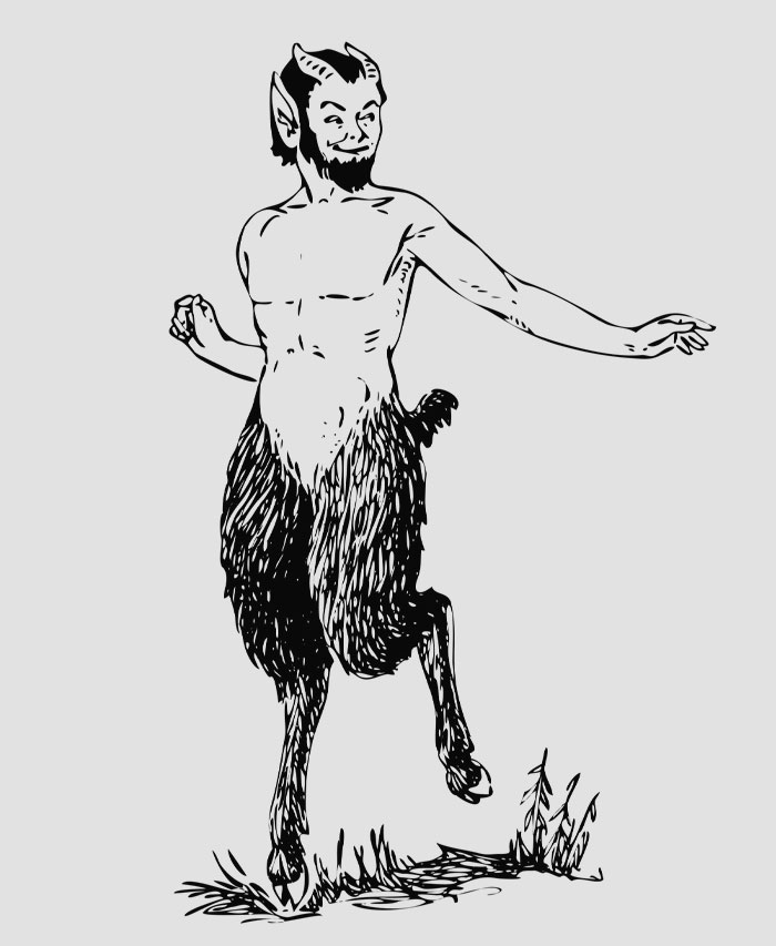 Painting of a Faun 