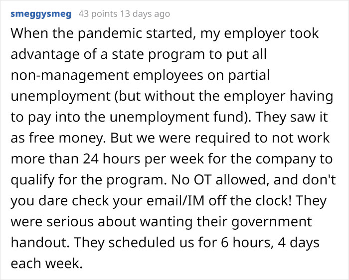 Boss Tells Employee 'Absolutely No Overtime', Regrets It When He Maliciously Complies