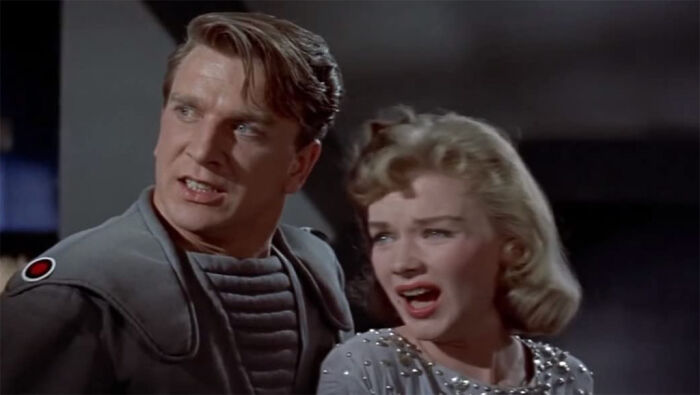 Leslie Nielsen In Forbidden Planet (1956)