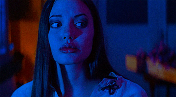 Angelina Jolie In Cyborg 2: Glass Shadow (1993)