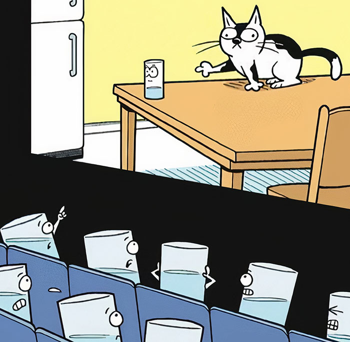 This Artist Reveals What Horror Movies For Animals And Things Would Be Like (40 One-Panel Comics)