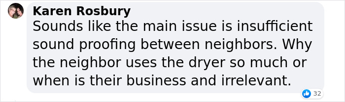 "It Is Driving Me Insane": Person Asks Neighbors To Stop Running Loud Dryer At Night So They Can Sleep, They Start Running It All Day Every Day Instead