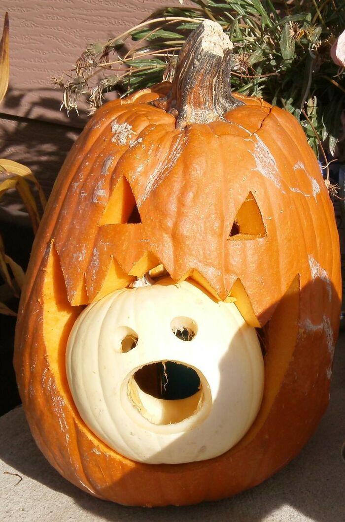 Pumpkin-Eating Pumpkin