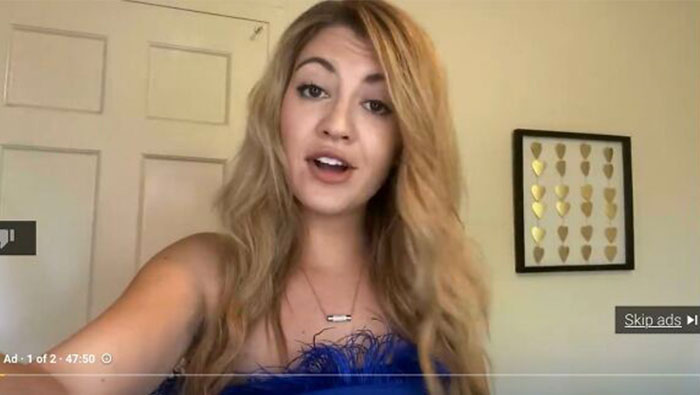 Anuncio de 48 minutos en Youtube