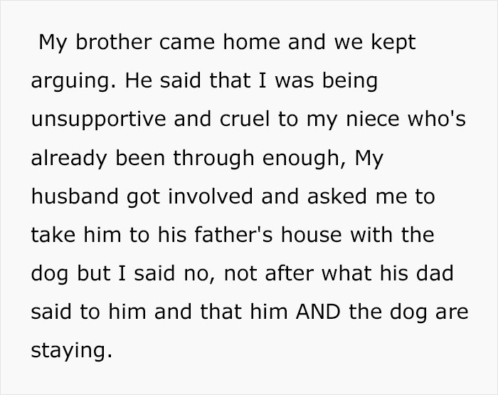 Niece Complains That Service Dog Is Making Her Uncomfortable, Her Aunt Refuses To Get Rid Of It, Starts Family Drama Niece Complains That Service Dog Is Making Her Uncomfortable, Her Aunt Refuses To Get Rid Of It, Starts Family Drama