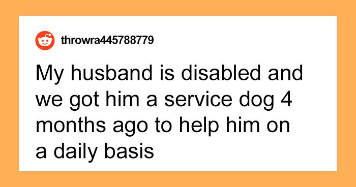 Niece Complains That Service Dog Is Making Her Uncomfortable, Her Aunt Refuses To Get Rid Of It, Starts Family Drama