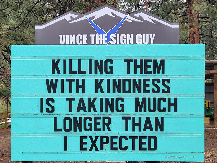 Indian Hills Community Sign