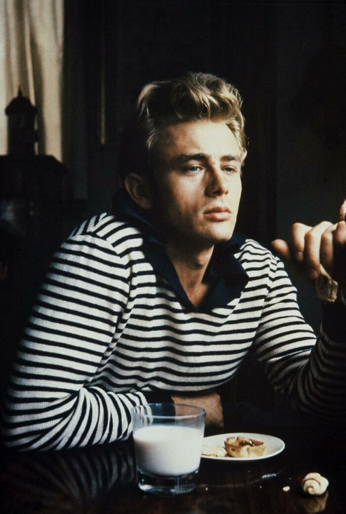 Rare Color Photo Of James Dean. Classic Cool