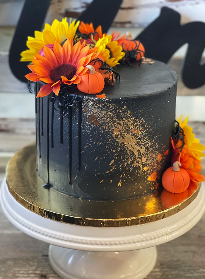 Happy Halloween. Here’s A Cake We Made