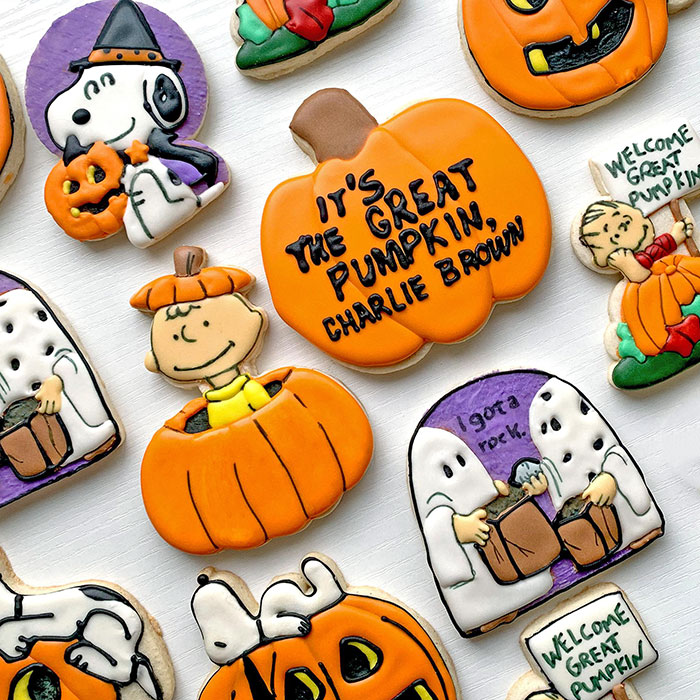 Charlie Brown Halloween Cookies