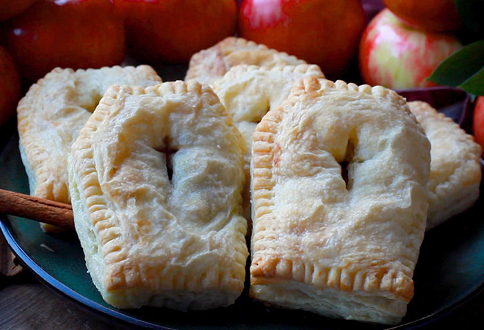 I Made These Apple Turnovers In Celebration Of Halloween. It's Spooky Season