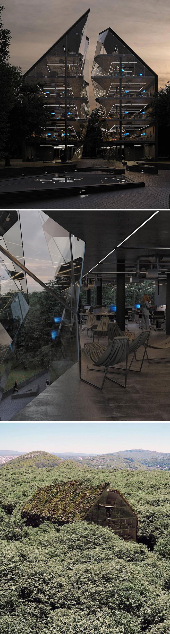 Edificio de oficinas de Ibm, por Nathan Brami Architecture