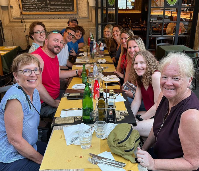 Students Line Up In Appreciation For 72-Year-Old Teacher Retiring After 50 Years At School