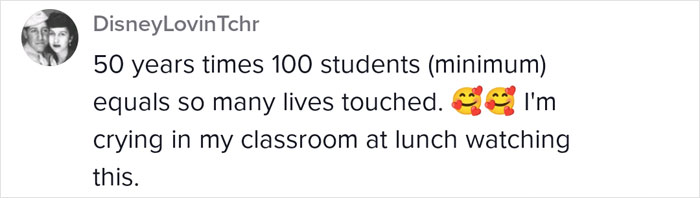 Students Line Up In Appreciation For 72-Year-Old Teacher Retiring After 50 Years At School