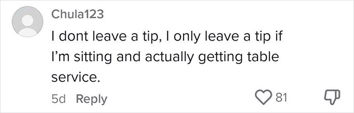 "For What?": Man Orders A Pizza He Will Pick Up Himself, Is Surprised When He's Asked For A 20% Tip "For What?": Man Orders A Pizza He Will Pick Up Himself, Is Surprised When He's Asked For A 20% Tip