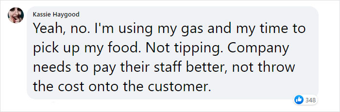 "For What?": Man Orders A Pizza He Will Pick Up Himself, Is Surprised When He's Asked For A 20% Tip "For What?": Man Orders A Pizza He Will Pick Up Himself, Is Surprised When He's Asked For A 20% Tip