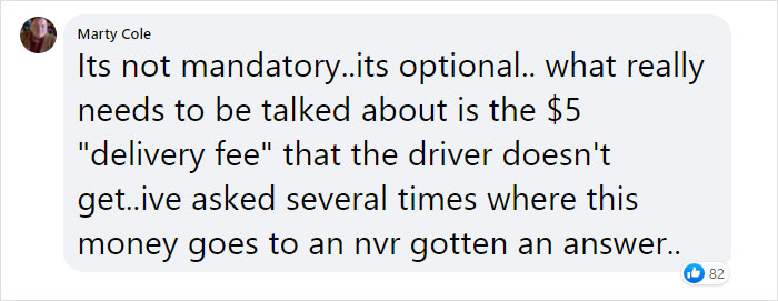 "For What?": Man Orders A Pizza He Will Pick Up Himself, Is Surprised When He's Asked For A 20% Tip "For What?": Man Orders A Pizza He Will Pick Up Himself, Is Surprised When He's Asked For A 20% Tip
