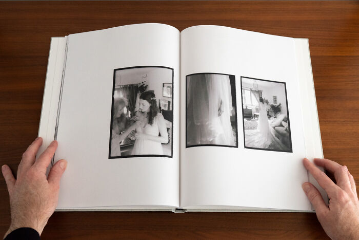 A Photo Book Following The Bride And Her Mother Making A Wedding Dress (33 Pics)