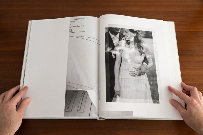 A Photo Book Following The Bride And Her Mother Making A Wedding Dress (33 Pics)