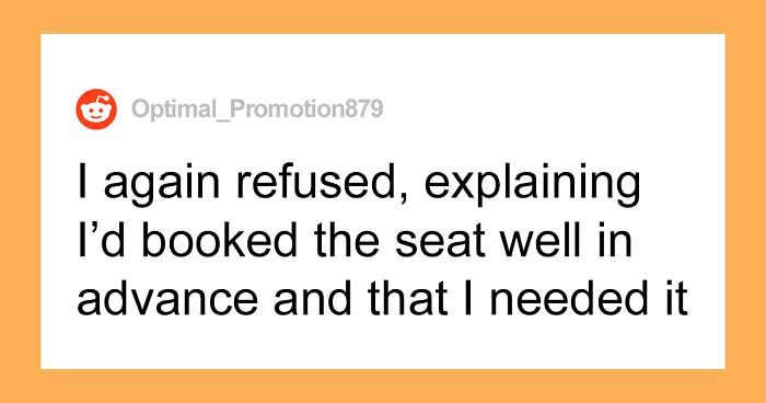 Woman Pays A Lot Of Money For A Comfortable Seat On The Train, Elderly Woman Wants Her To Move