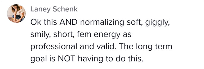 "Don't Ever Be Afraid To Make Them Uncomfortable": Woman Reveals How She Makes Men Take Her Seriously