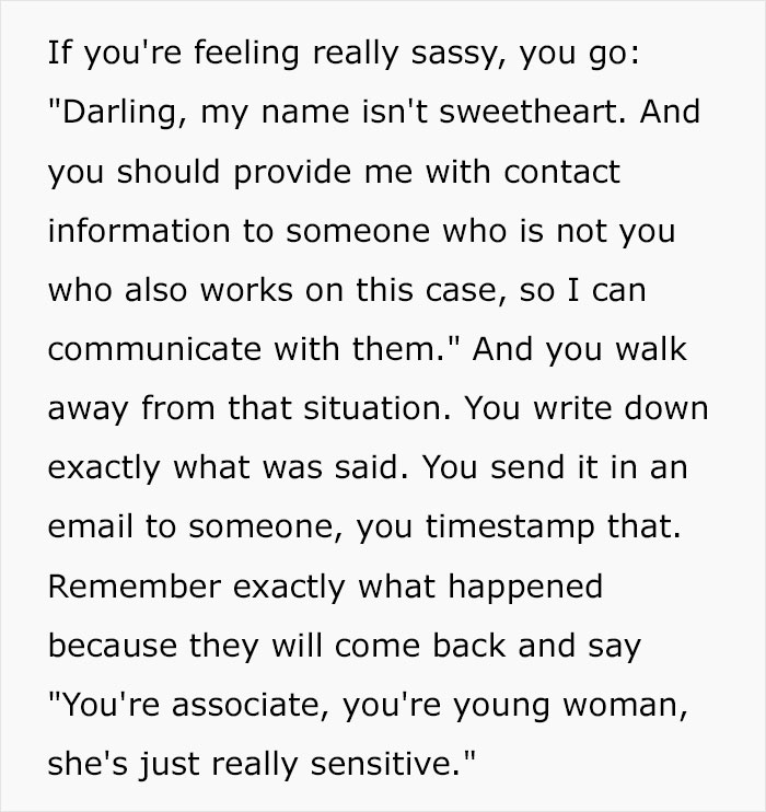 "Don't Ever Be Afraid To Make Them Uncomfortable": Woman Reveals How She Makes Men Take Her Seriously