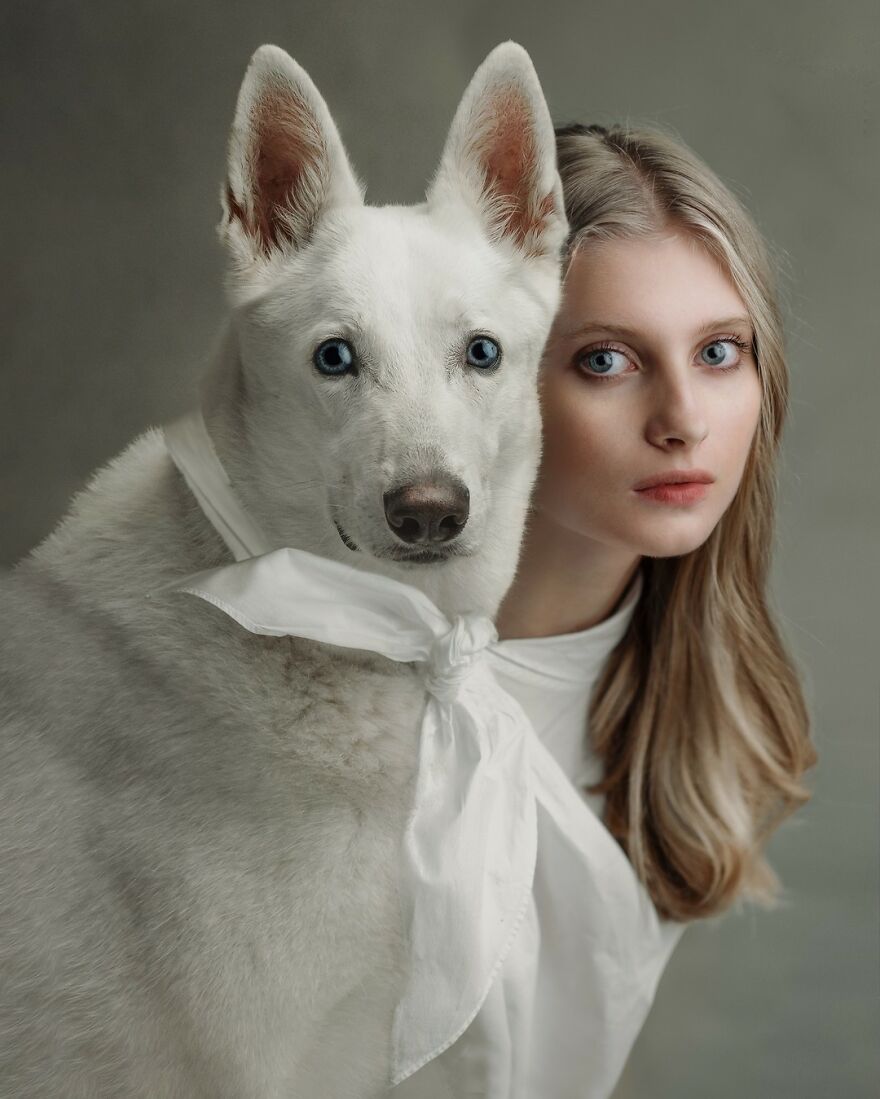 Photographer Creates Images To Highlight The Strong Bond Between Humans And Animals (44 Pics)