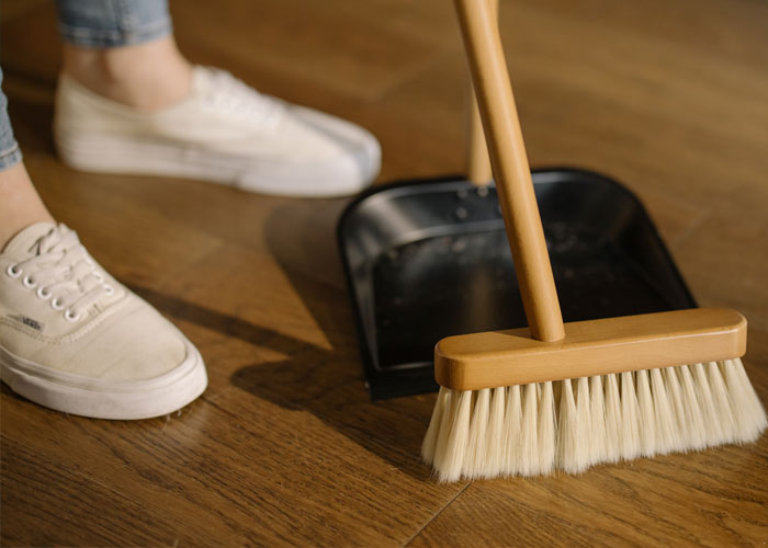 Mother Is Handed A Dustpan And A Brush To Clean Up After Her Baby, Wonders If That&rsquo;s Unreasonable
